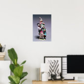 Poster Bouteille de Chelsea représentant une mère et des (Bureau à domicile)