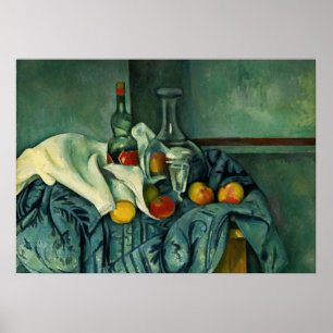 Poster Bouteille de menthe poivrée (Paul Cezanne)