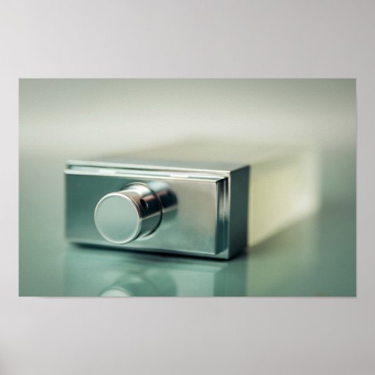 Poster Bouteille de parfum de mode (Devant)