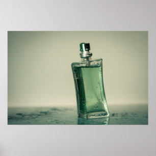 Poster Bouteille de parfum de mode