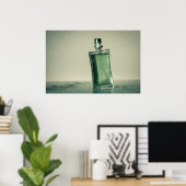 Poster Bouteille de parfum de mode (Bureau à domicile)