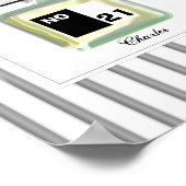 Poster Bouteille De Parfum Moderne De Cologne Pour Hommes (Coin)