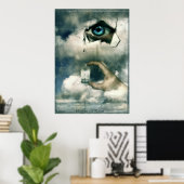 Poster Bouteille de pluie (Bureau à domicile)