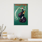 Poster Bouteille de vin Champagne Nourriture et boisson B (Cuisine)