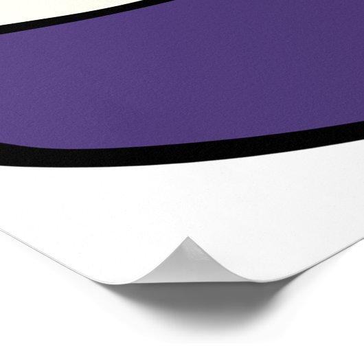 Poster Bouteille Violette De Poison (Coin)