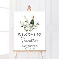 Bouteilles de bébé Poppin' Baby shower Bienvenue
