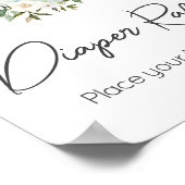 Poster Bouteilles de bébé Poppin's Baby shower Barreau Ra (Coin)