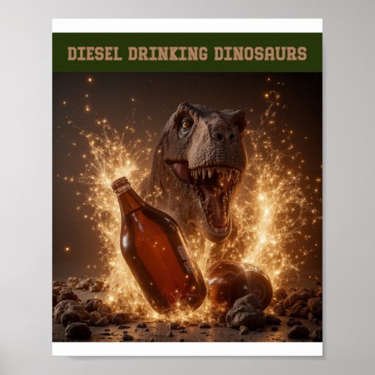 Poster Bouteilles De Bière (Devant)