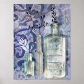 Poster Bouteilles d'impression et de texture d'inspiratio (Devant)