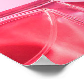 Poster Bouteilles motifs de parfum féminin (Coin)