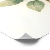 Poster Boutique d'aquarelle Blueberries (Coin)