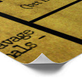 Poster Boutique de beauté (Coin)