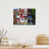 Poster Boutique de crème glacée (Cuisine)