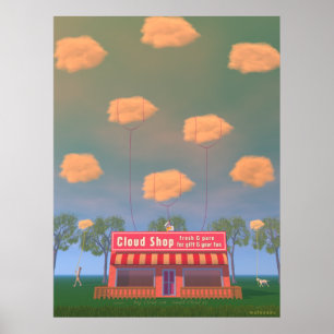 POSTER BOUTIQUE DE NUAGE