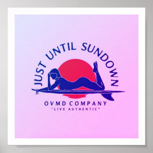 Poster Boutique de Surf vintage et