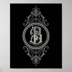 Poster Boutique de tatouage Bloodmark Premium