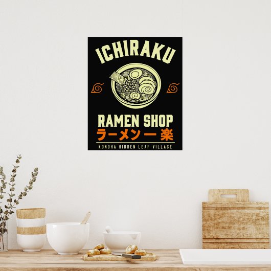 Poster Boutique Ichiraku Ramen (Cuisine)