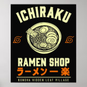 Poster Boutique Ichiraku Ramen (Devant)
