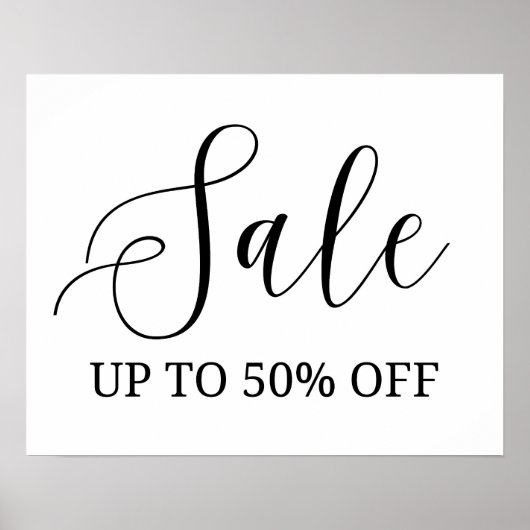 Poster Boutique S'inscrire, Jusqu'à 50% de réduction sur  (Devant)