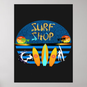 Poster Boutique surf