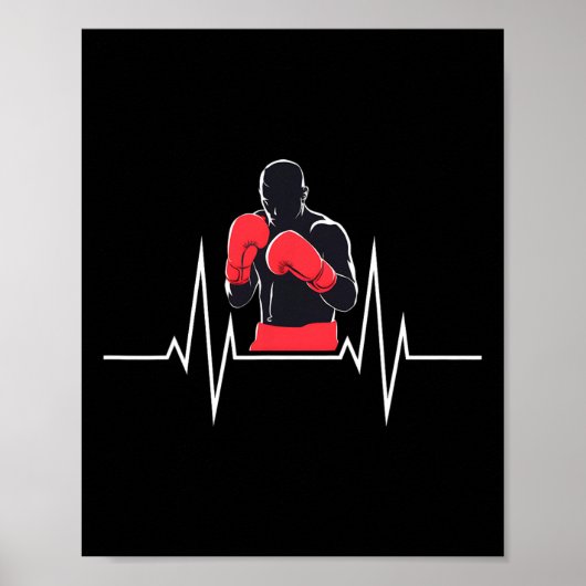 Poster Bouton cardiaque (Devant)