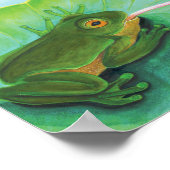 Poster Bouton de capture de grenouille (Coin)