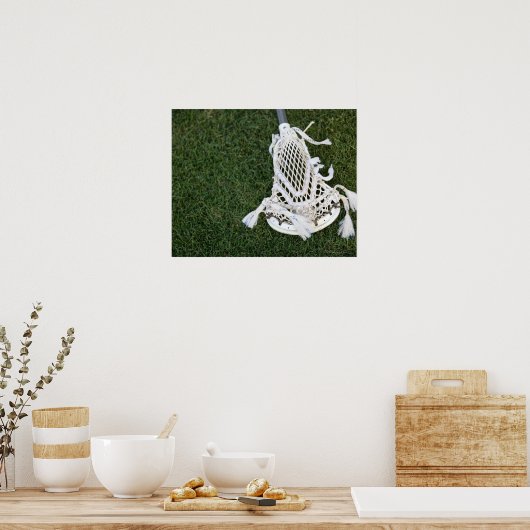 Poster Bouton de crosse sur herbe (Cuisine)