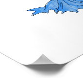 Poster Bouton de licence (Coin)