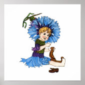 Poster Bouton de licence (Devant)