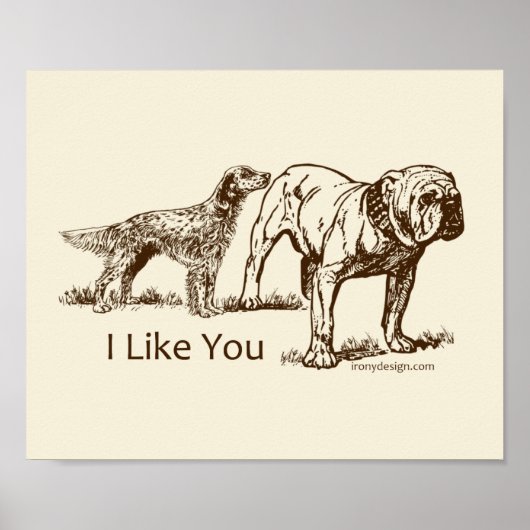 Poster Bouton des nids de chien (Devant)