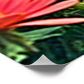 Poster Bouton Fleur sauvage vibre Joy Design (Coin)