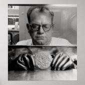 POSTER BOUTON PLUTONIUM DANGEREUX (Devant)