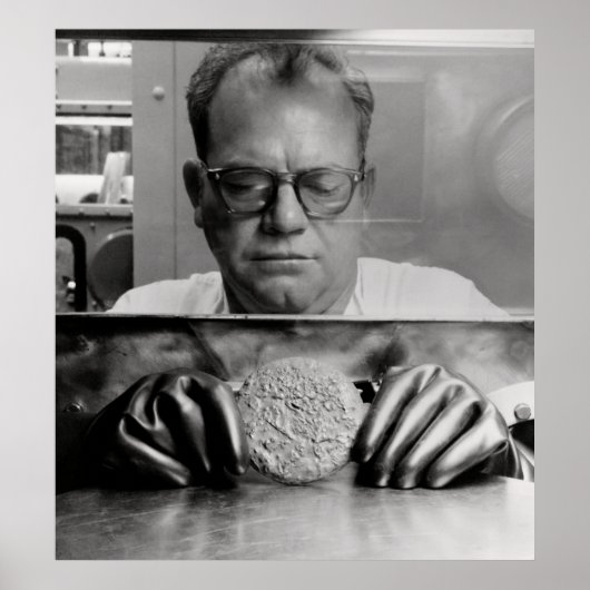 POSTER BOUTON PLUTONIUM DANGEREUX (Devant)