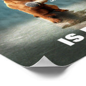 Poster Bouton Puggle (Coin)