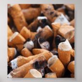 Poster Boutons de cigarette (Devant)