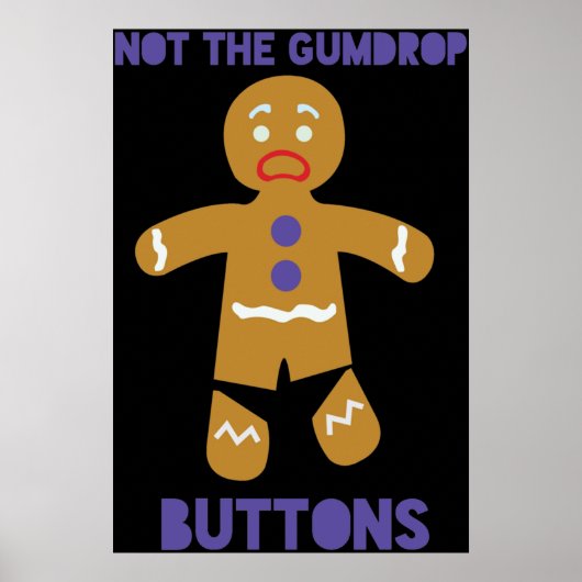 Poster Boutons Le Gumdrop (Devant)