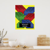 Poster bouwstenen voor een Kind (Keuken)