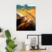 Poster Bovine Bliss (Bureau à domicile)