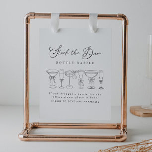 Poster Bow Bow Boissons modernes Stock Le Bar Bouteille R