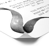 Poster Bow How Big is Mommy's Belly Baby shower Jeu (Coin)