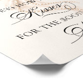 Poster Bow How Many Kisses Bridal Shower Game (Coin)