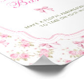 Poster Bow Rose Love Shack Flower Bar (Coin)