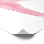 Poster Bow She's Tying the Knot Bridal Brunch Bienvenue (Coin)