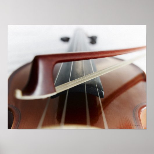 Poster Bow sur Violon (Devant)