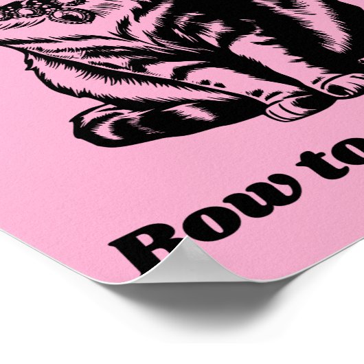 Poster Bow to the Queen - Cat Queen of Everything (Coin)