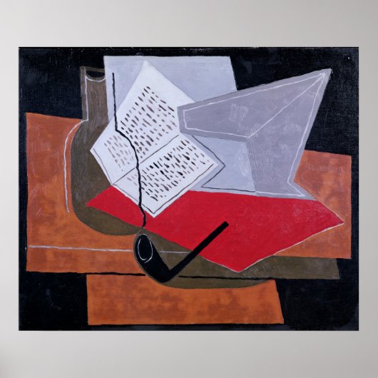 Poster Bowl and Book (Devant)