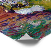 Poster Bowl avec fleurs, Van Gogh (Coin)