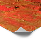 Poster Bowl avec Zinnias par Vincent van Gogh, (Coin)