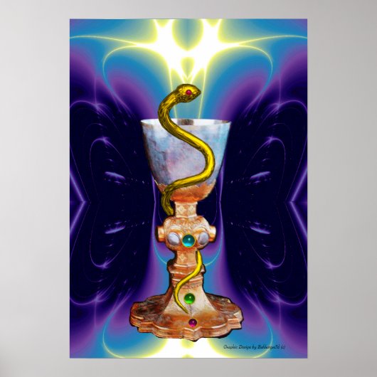 Poster BOWL OF HYGEIA - Médecine, Pharmacie (Devant)