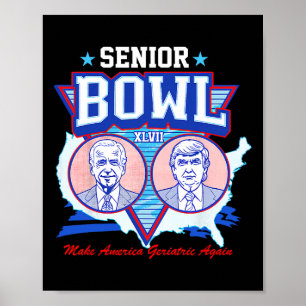 Poster Bowl Xlvii Trump toujours en train de voter condam